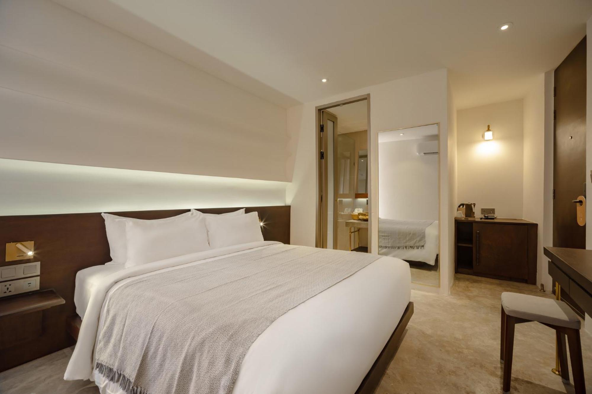Nidhra Boutique Hotel Bangkok Sukhumvit Banguecoque Quarto foto