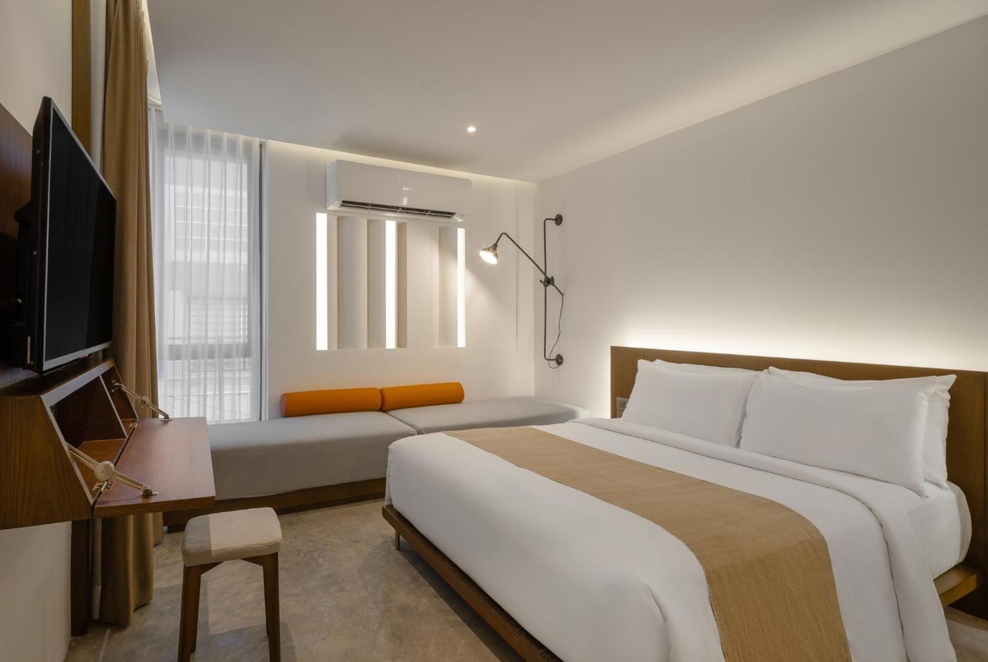 Nidhra Boutique Hotel Bangkok Sukhumvit Banguecoque Quarto foto